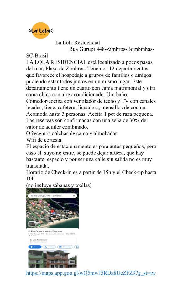 La Lola Residencial Appartement Bombinhas Buitenkant foto