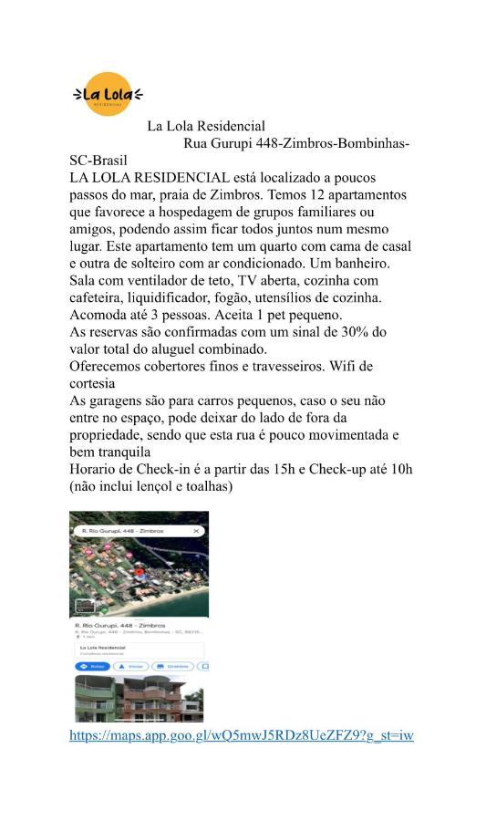 La Lola Residencial Appartement Bombinhas Buitenkant foto