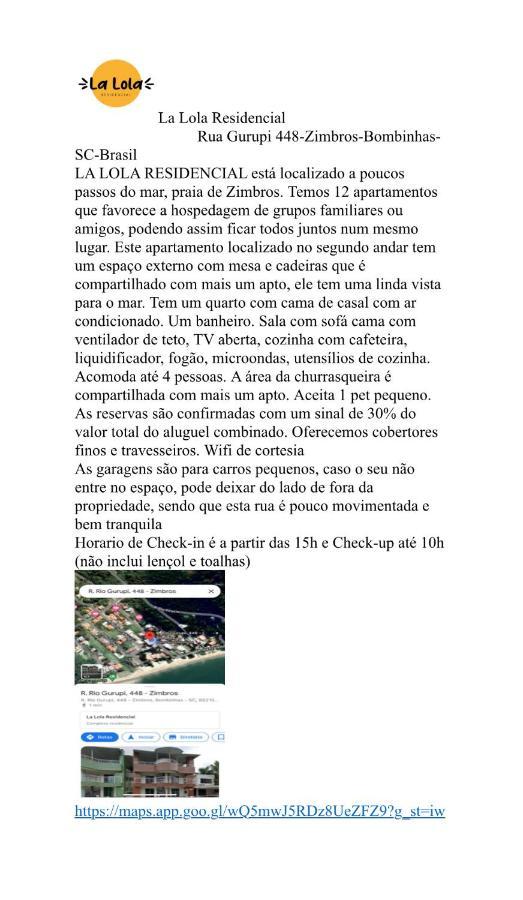 La Lola Residencial Appartement Bombinhas Buitenkant foto
